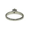 White Diamond 0.05ct Ring In 18K White Gold