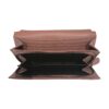 Bottega Veneta Dusty Rose Intrecciato Leather Long Wallet