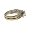 Diamond 0.50ct Duo Ring In 14K White Gold