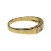 Diamond 0.35ct Ring In 18K Yellow Gold