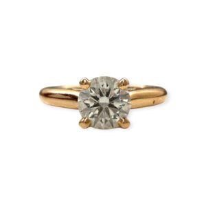 Cartier Diamond 0.54ct Ring In 18K Yellow Gold