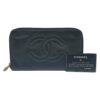 Channel Black Caviar Leather Long Wallet