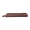 Bottega Veneta Dusty Rose Intrecciato Leather Long Wallet