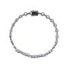 Diamond 0.37ctw Clover Motif Bracelet in 9K White Gold