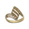 Diamond 0.05ct Ring in 9K Yellow Gold