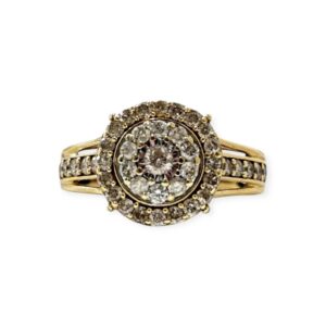 Diamond 0.50cts Ring in 9K Yellow Gold