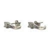Diamond 0.24cts Stud Earrings In 9K White Gold