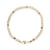 21cm Curb Chain Bracelet in 9K Yellow Gold